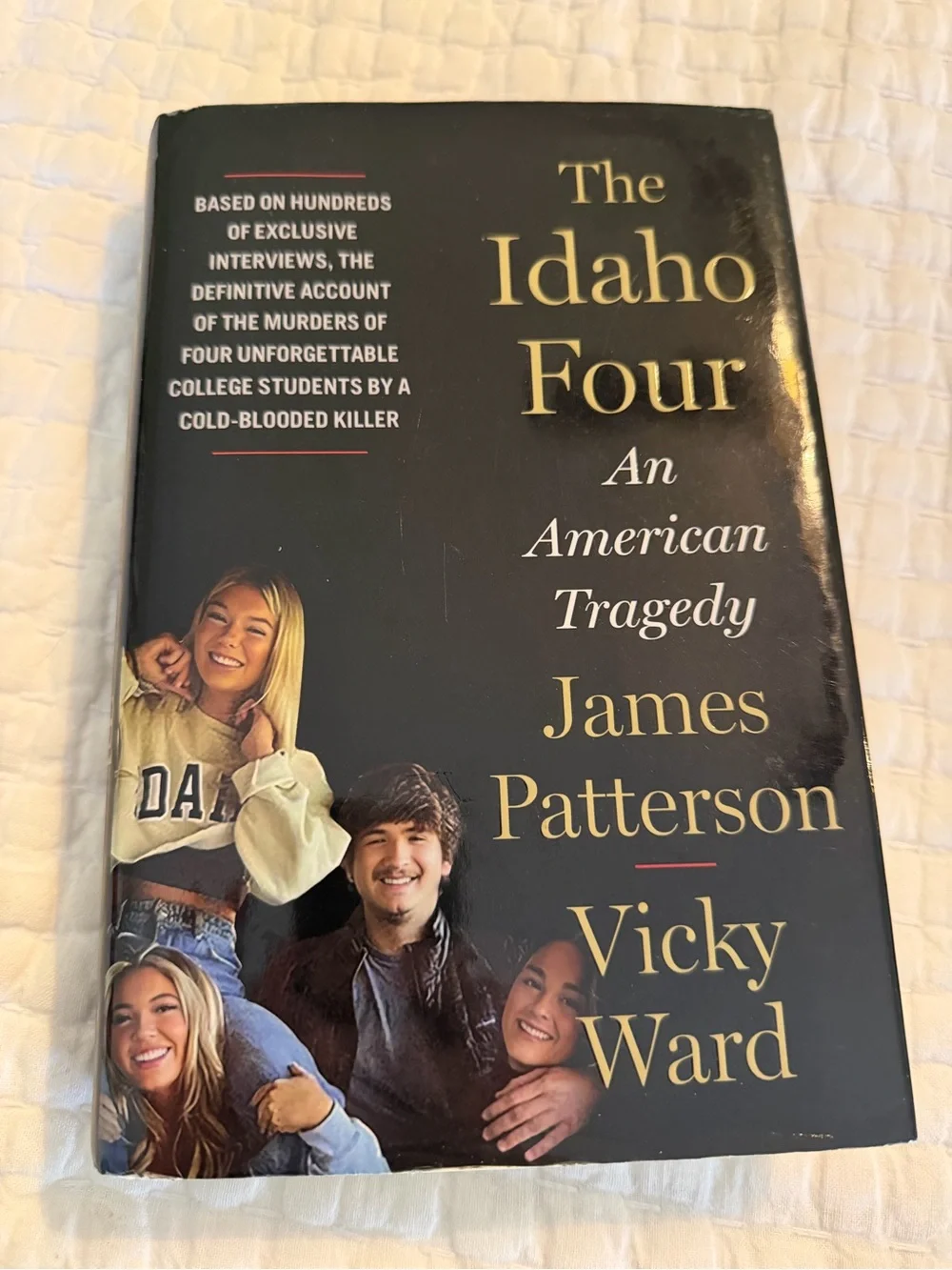 The Idaho Four - Black Hardcover Wall Art by